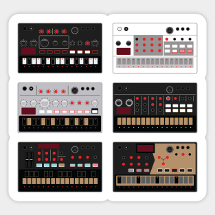 Electronic Musician Volca Synth, Drum Machine, Sampler Sticker